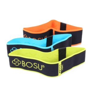 Bosu Fabric Resistance Bands Grip 3pk