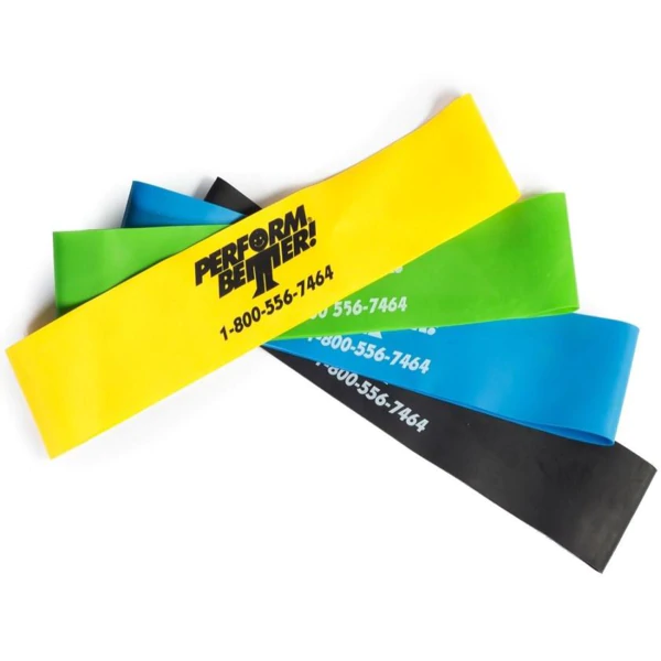 Mini Exercise Bands 30cm Pack (10)